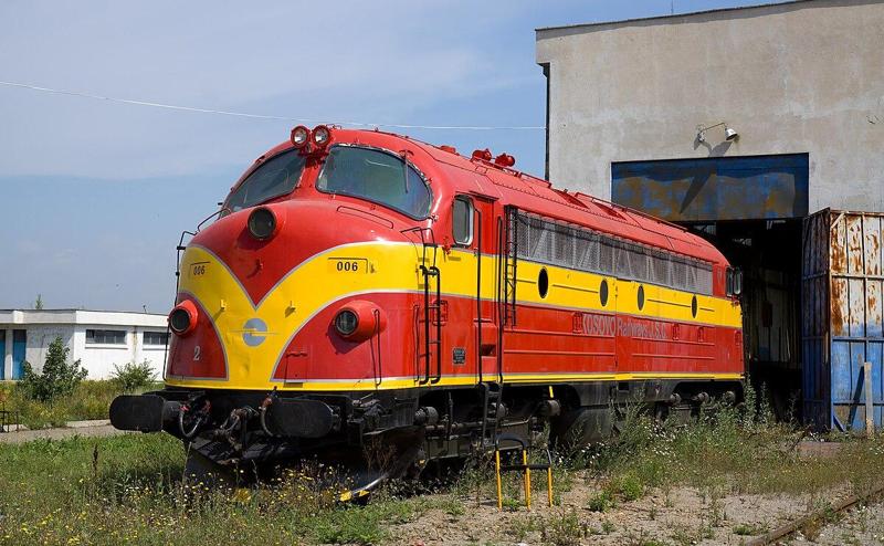 Nohab train front and roof