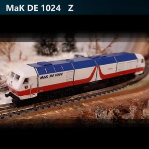 MaK DE 1024  (BR240 DB)   Z scale