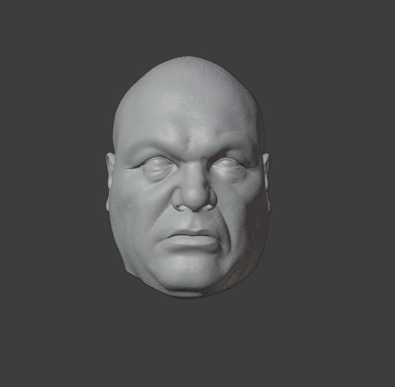 KingPin 1/6 Head Head, Daredevil Series,Wilson Fisk, Vincent D'Onofrio Hot toys