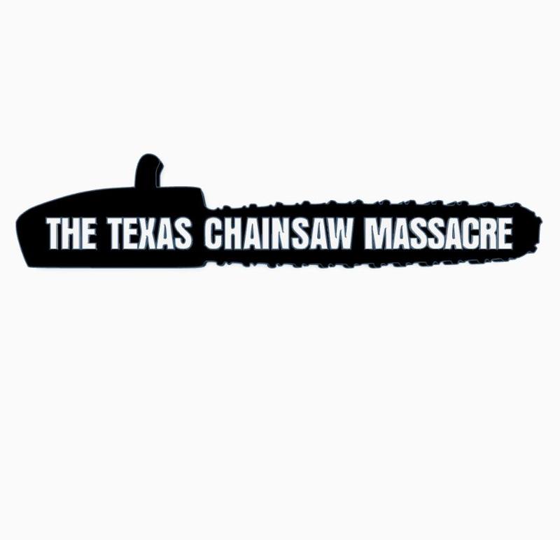 THE TEXAS CHAINSAW MASSACRE V5 Logo Display by MANIACMANCAVE3D