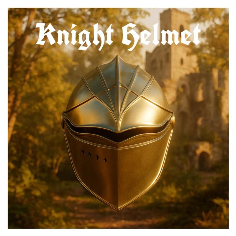 Wearable Medieval Knight Helmet