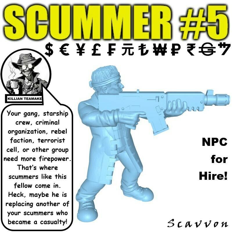 Killian Teamaker Presents: Goons Gunmen Scoundrels & Scummers #5