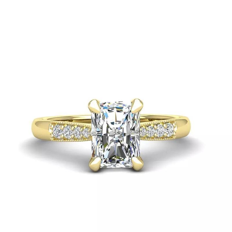 Engagement ring Lara radiant