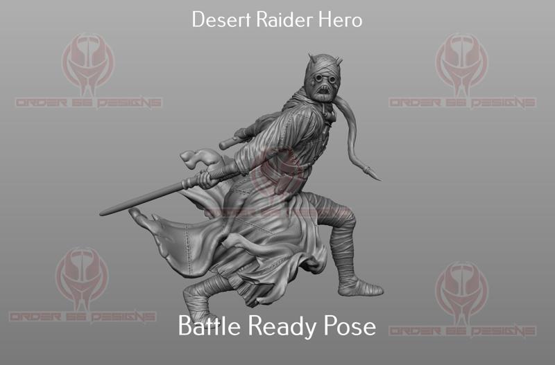 Desert Raider Hero - Legion Scale