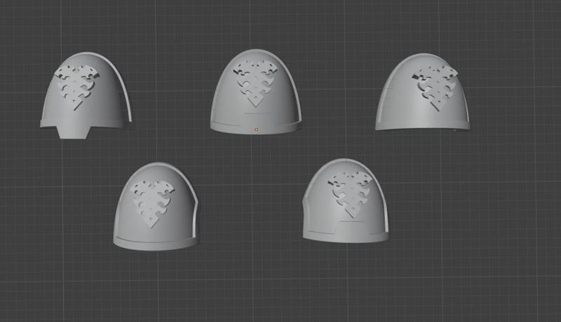 Xeno Marine medic shoulder