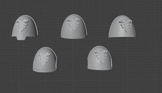 Xeno Marine medic shoulder