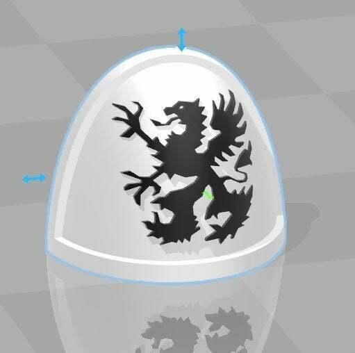 Howling Griffons Shoulder Pad