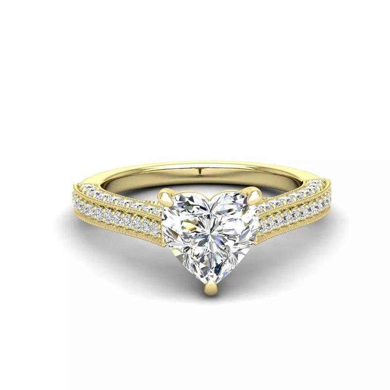 Engagement ring Sophia heart