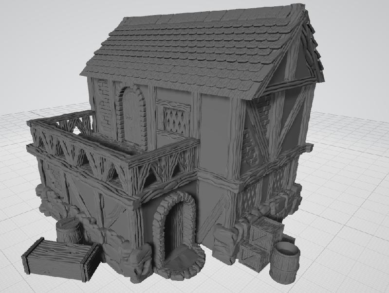 Fantasy Commoner House