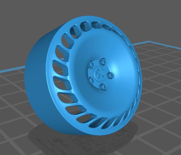 Messer Turbofan Wheels For Scale Mddel 1/64,1/43,/1/24,1/18 etc.