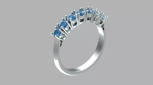 ring  7 stone