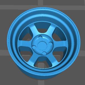 1/64 TE37x HotWheels 9.00mm