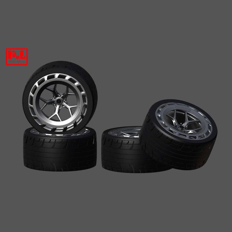 Brixton Forged JO01 Rims + Tires Set