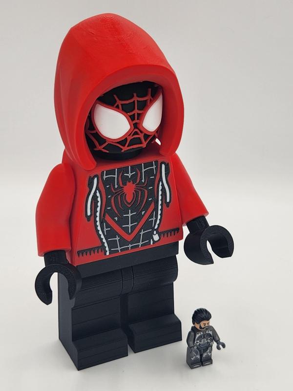 Miles Morales 500% Scale Minifigure