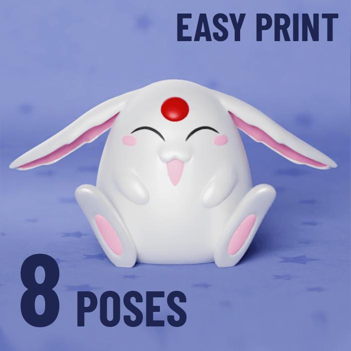 Mokona Magic Knight Rayearth Tsubasa Chronicles Clamp 3D