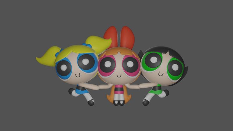 Power Puff Girls - best friends
