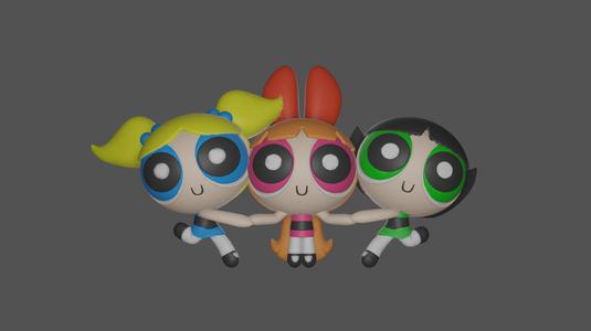 Power Puff Girls - best friends