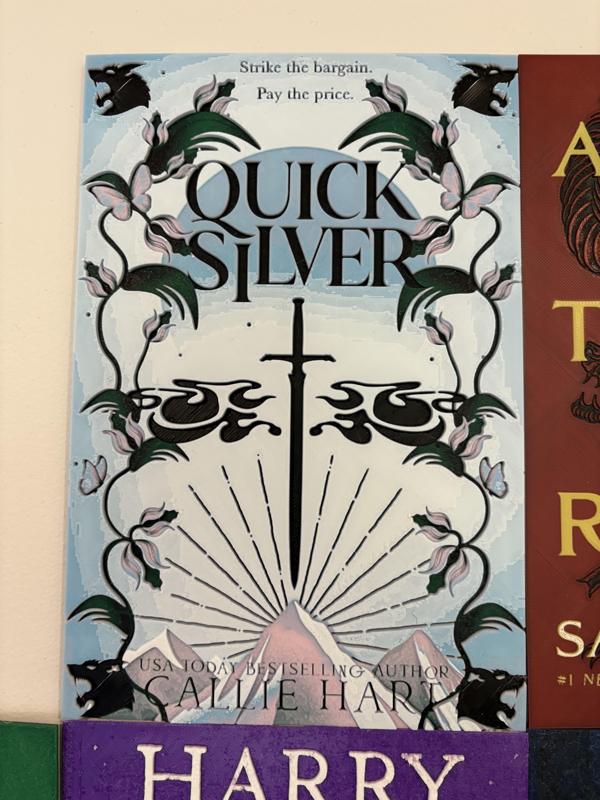 Hueforge Book Cover - Quicksilver - Callie Hart