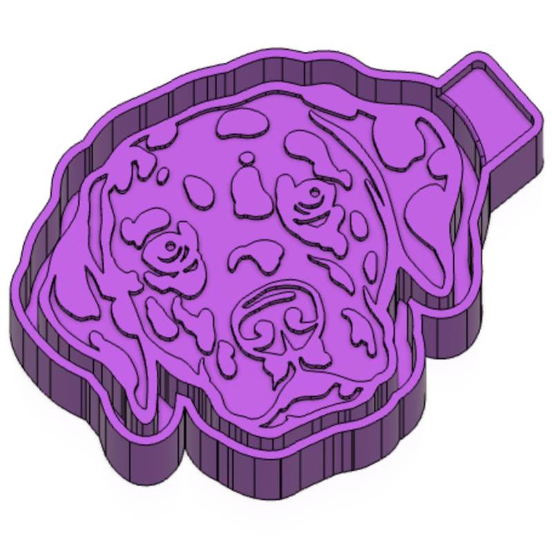 Dalmatian Dog FRESHIE MOLD - SILICONE MOLD BOX