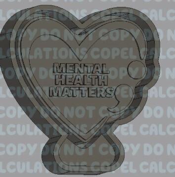 Mental Health Matters Silicone Mold Housing