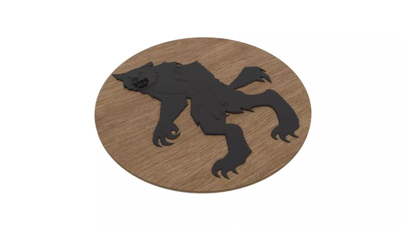 Wolfman Medallion