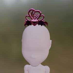 Monster High Sweet 1600 Draculaura Doll Replacement Pink Tiara Crown Headpiece