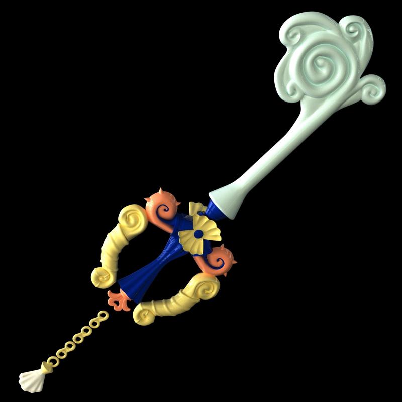 Mysterious Abyss Keyblade - Kingdom Hearts