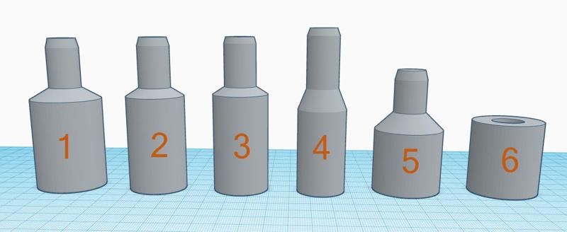 Clutch centering pin set for BMW