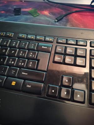 K800 Logitech Enter key