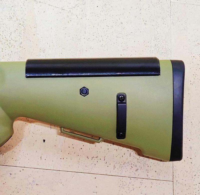 Airsoft Begadi BSR sniper Steplessly adjustable cheek rest