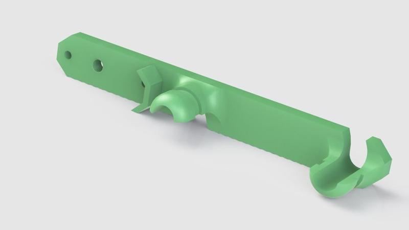 Extruder holder Mendel