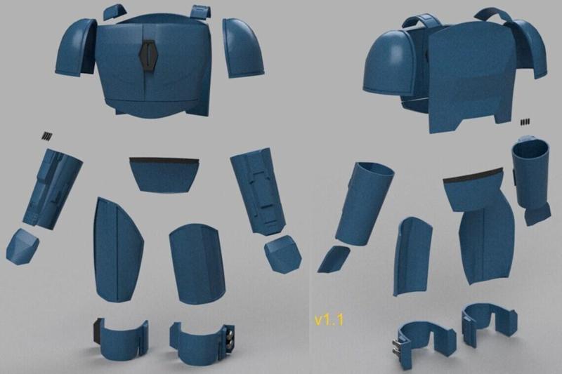 Death Watch Armor The Mandalorian Tv Series KIT Star Wars Cosplay 1:1