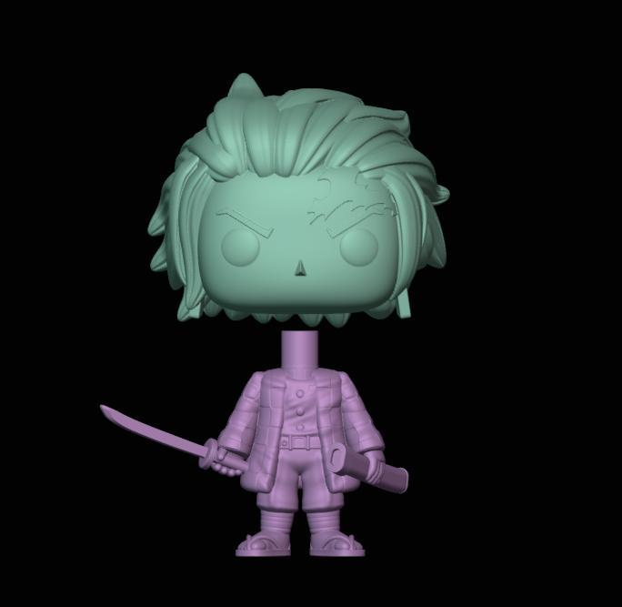 Tanjiro Kamado Funko pop from the anime Demon Slayer