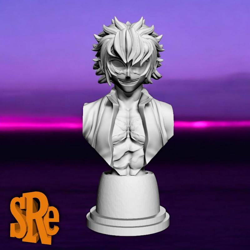 Sanemi Shinazugawa Bust - Demon Slayer