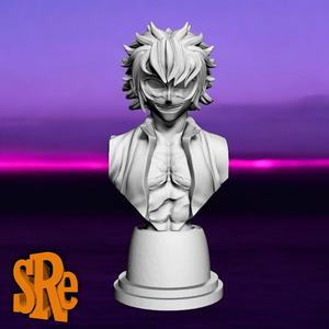 Sanemi Shinazugawa Bust - Demon Slayer