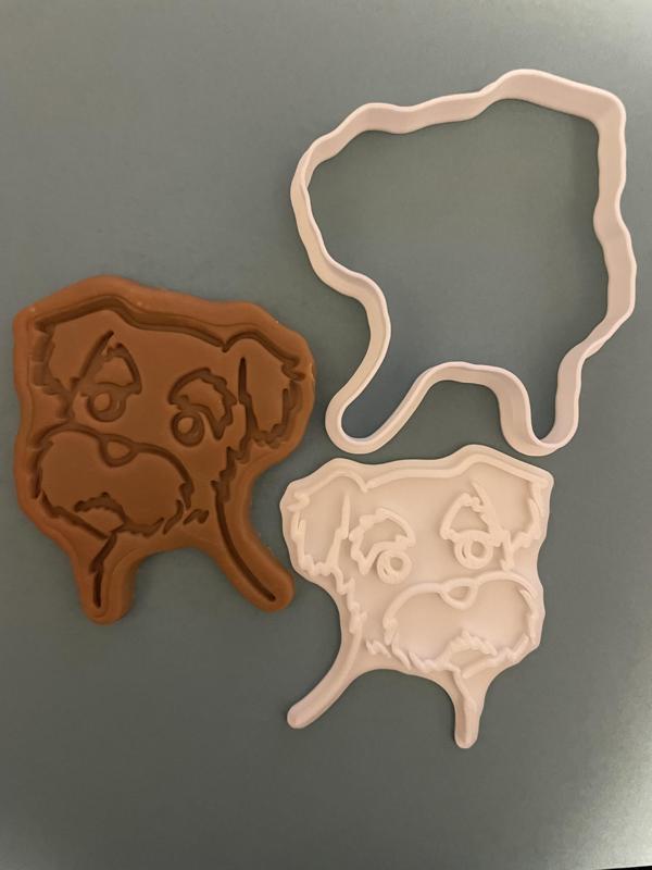 Scotty dog cookie cutter