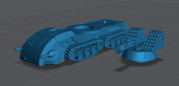 Glory heavy fire support vehicle 