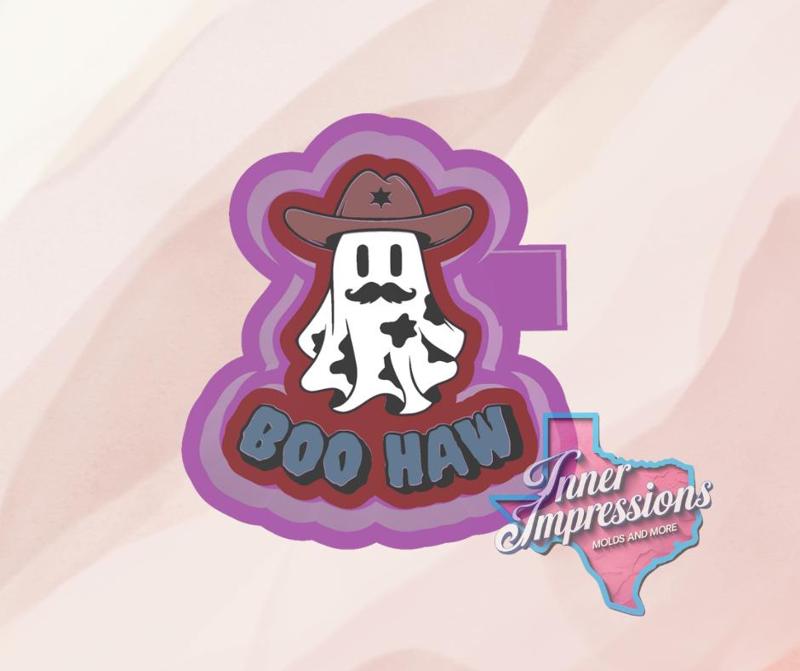 Boo Haw Cowboy Ghost Freshie Mold