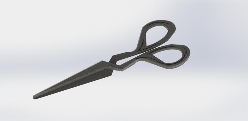 Critical Role - Laudna scissors and hair skewer