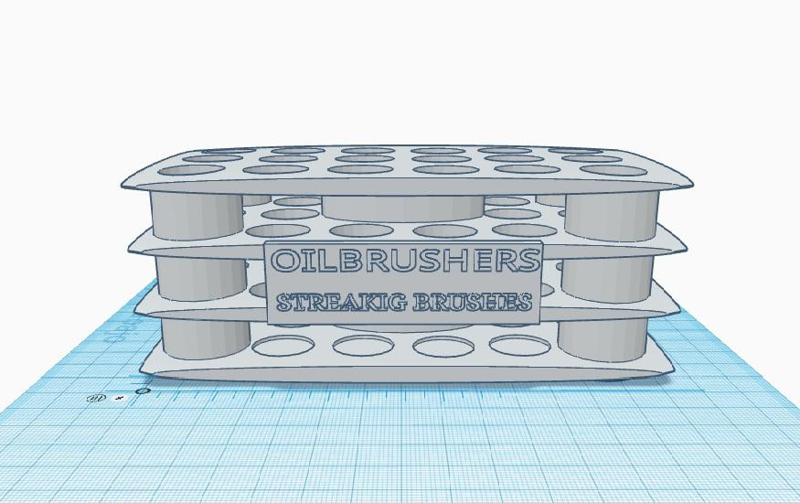 Ammo Oilbrushers storage