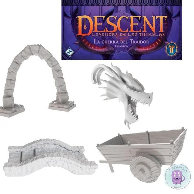 Pack Descent 3 - Act 2 - The Betrayer's War - The Betrayer's War scenography - scenography