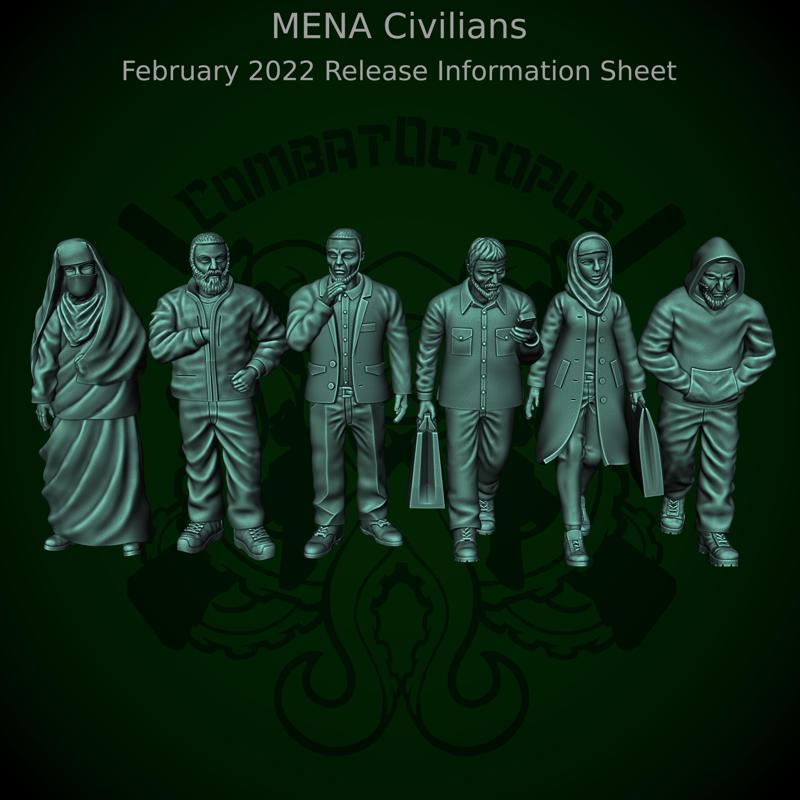 Patreon pack 08 - February 2022 - MENA Civilians