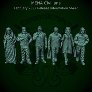 Patreon pack 08 - February 2022 - MENA Civilians