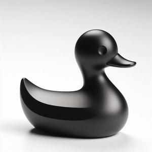 Cute Duck Showpiece 3D Print – Decorative Animal Figurine