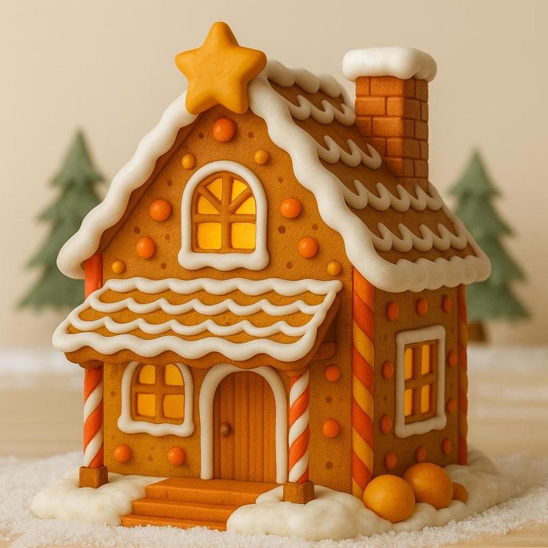 Casa de jengibre, navidad, decoración, figura, hogar, gingerbread house, Christmas, decoration, figurine, home,