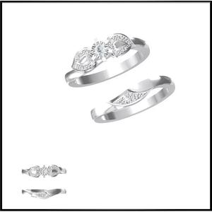JCD Format Mens bridal set rings cad cam jewelry design