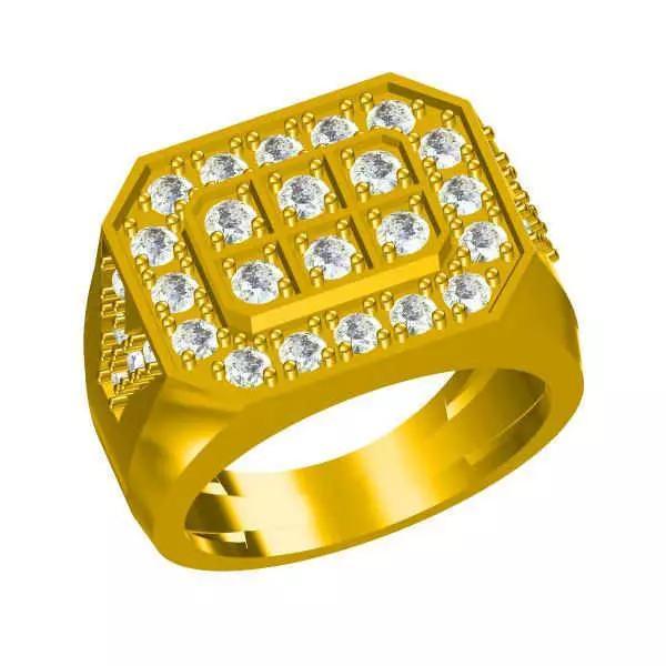 JCD Format Mens gold engagement rings design course