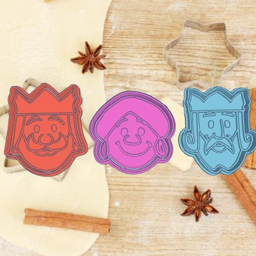 three wise men's day COOKIE CUTTER KIT X3 PACK