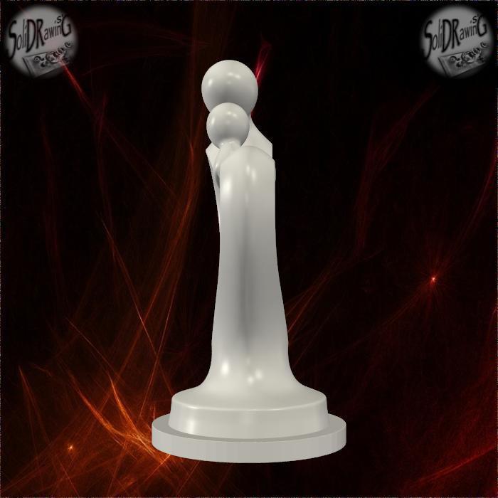 Family Bond Heart Figurine – SoliDRawinGs SG799