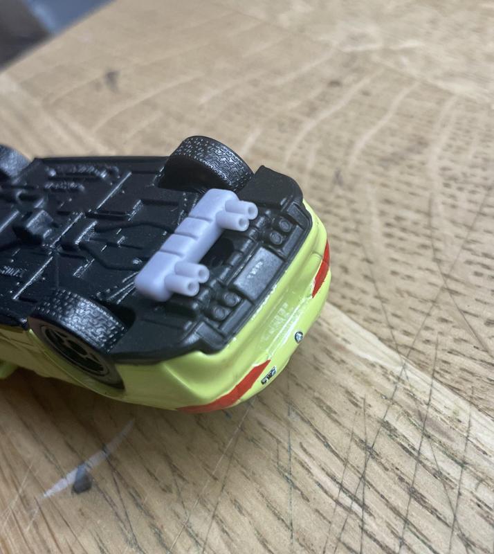 RBN PERFORMANCE PARTS 1/64 EXHAUST FOR HOT WHEELS OR MATCHBOX